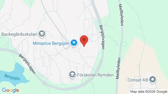 Apartments for rent i Gothenburg East - kort over placeringen