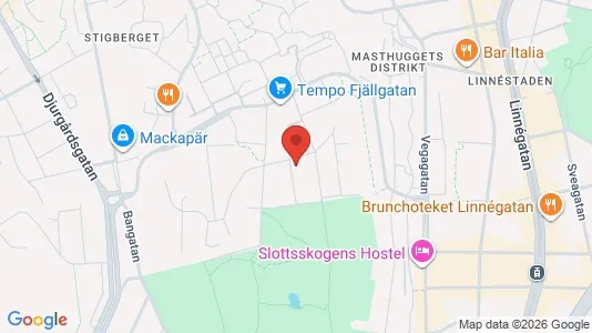 Apartments for rent i Gothenburg City Centre - kort over placeringen