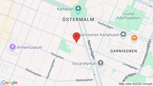Apartments for rent i Östermalm - kort over placeringen
