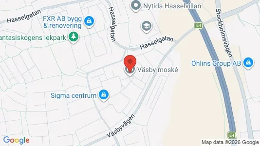 Apartments for rent i Upplands Väsby - kort over placeringen