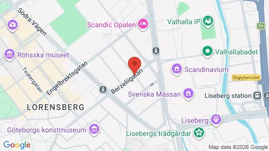 Apartments for rent i Örgryte-Härlanda - kort over placeringen