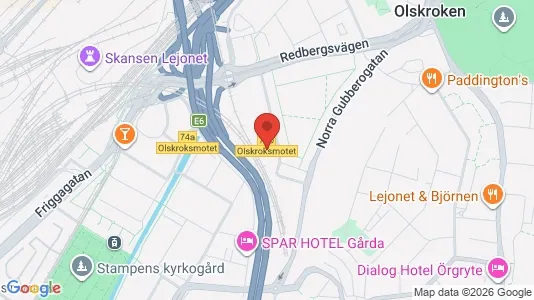 Apartments for rent i Örgryte-Härlanda - kort over placeringen