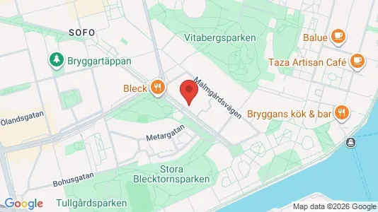 Apartments for rent i Södermalm - kort over placeringen