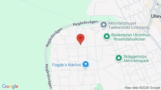 Apartments for rent i Linköping - kort over placeringen