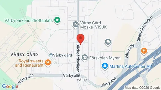 Apartments for rent i Huddinge - kort over placeringen