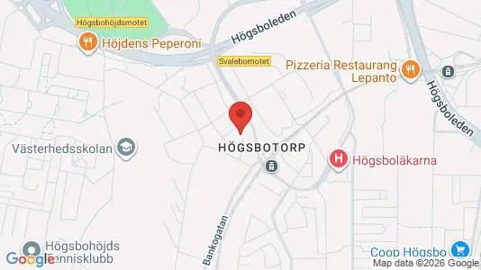 Apartments for rent i Askim-Frölunda-Högsbo - kort over placeringen
