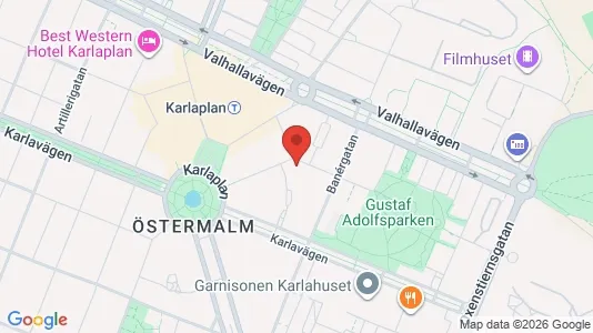 Apartments for rent i Östermalm - kort over placeringen