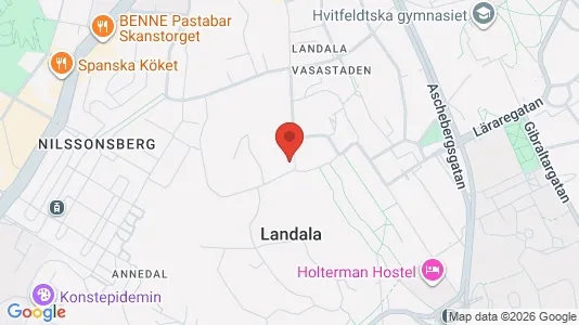 Apartments for rent i Gothenburg City Centre - kort over placeringen