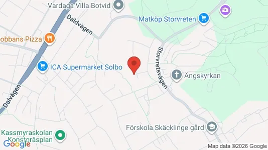 Apartments for rent i Botkyrka - kort over placeringen