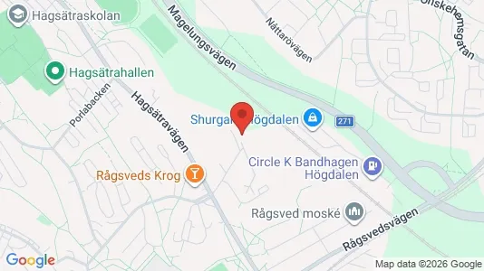 Apartments for rent i Stockholm South - kort over placeringen