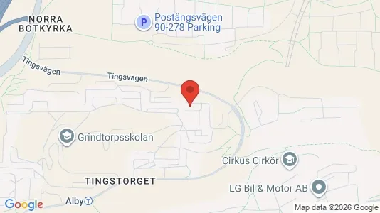 Apartments for rent i Ånge - kort over placeringen