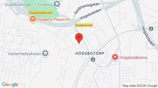 Apartments for rent i Askim-Frölunda-Högsbo - kort over placeringen