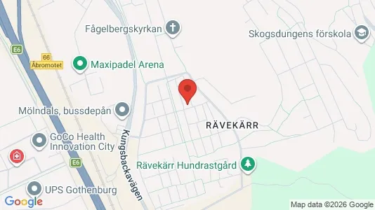 Apartments for rent i Mölndal - kort over placeringen