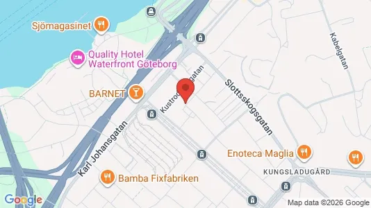 Apartments for rent i Majorna-Linné - kort over placeringen