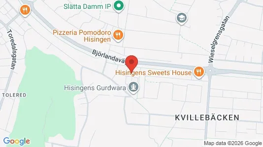 Apartments for rent i Lundby - kort over placeringen