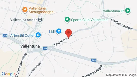 Apartments for rent i Vallentuna - kort over placeringen