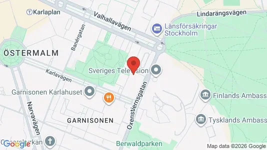 Apartments for rent i Östermalm - kort over placeringen