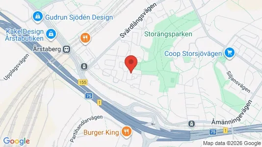 Apartments for rent i Hammarbyhamnen - kort over placeringen