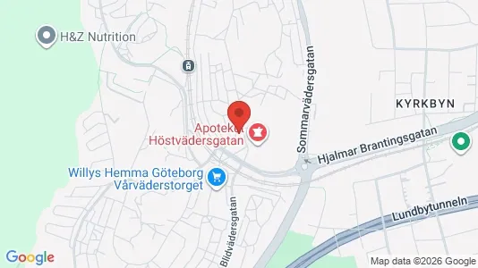 Apartments for rent i Västra hisingen - kort over placeringen
