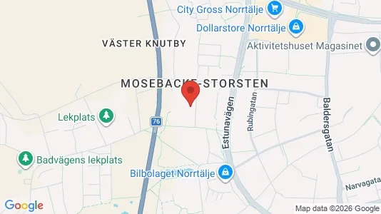 Apartments for rent i Norrtälje - kort over placeringen