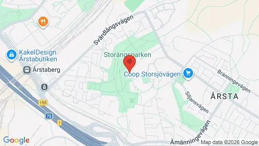 Apartments for rent i Hammarbyhamnen - kort over placeringen