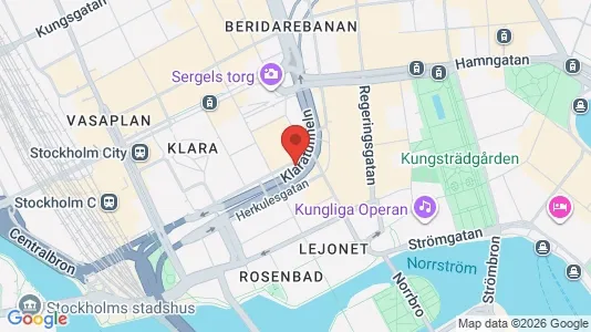 Apartments for rent i Stockholm City - kort over placeringen
