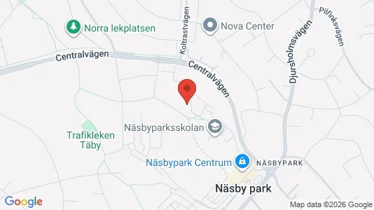 Apartments for rent i Täby - kort over placeringen