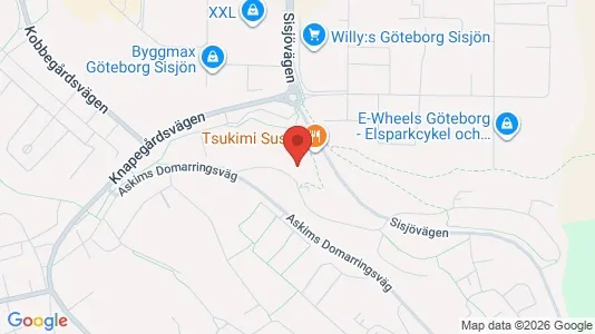 Apartments for rent i Askim-Frölunda-Högsbo - kort over placeringen