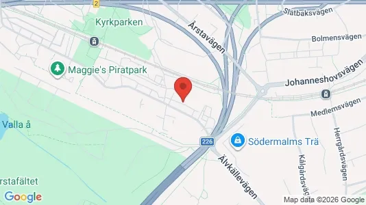 Apartments for rent i Hammarbyhamnen - kort over placeringen