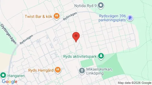 Apartments for rent i Linköping - kort over placeringen
