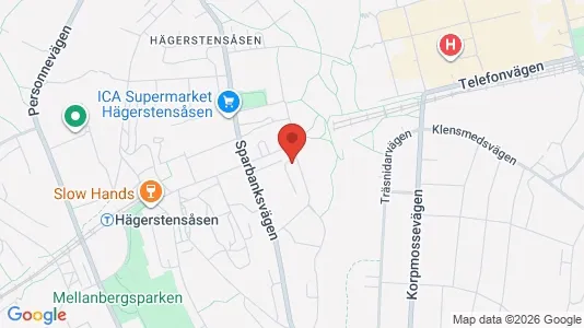 Apartments for rent i Stockholm South - kort over placeringen