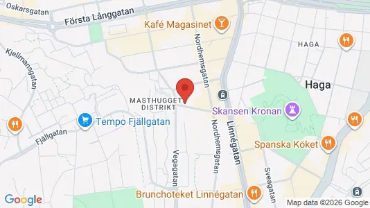Apartments for rent i Gothenburg City Centre - kort over placeringen