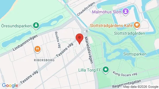 Apartments for rent i Malmö City - kort over placeringen