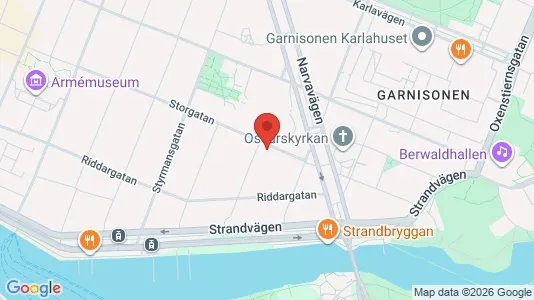 Apartments for rent i Östermalm - kort over placeringen