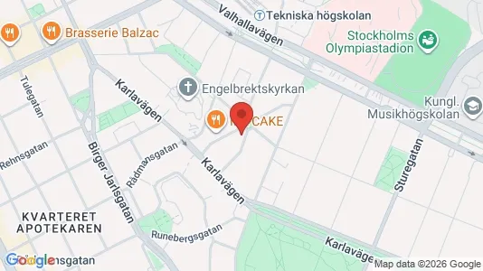 Apartments for rent i Östermalm - kort over placeringen