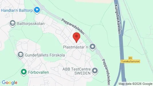 Apartments for rent i Mölndal - kort over placeringen