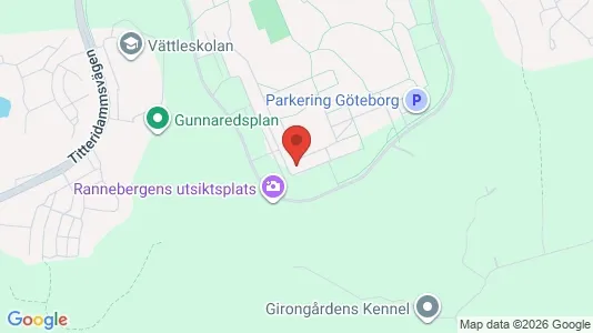 Apartments for rent i Angered - kort over placeringen