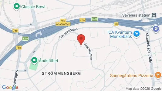 Apartments for rent i Örgryte-Härlanda - kort over placeringen