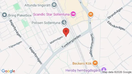 Apartments for rent i Sollentuna - kort over placeringen