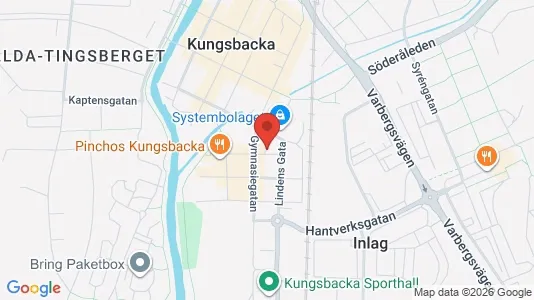 Apartments for rent i Kungsbacka - kort over placeringen
