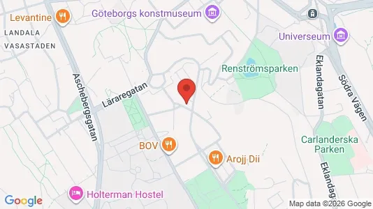 Apartments for rent i Johanneberg - kort over placeringen
