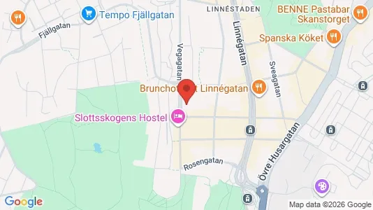 Apartments for rent i Gothenburg City Centre - kort over placeringen
