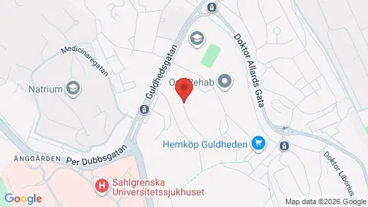 Apartments for rent i Gothenburg City Centre - kort over placeringen