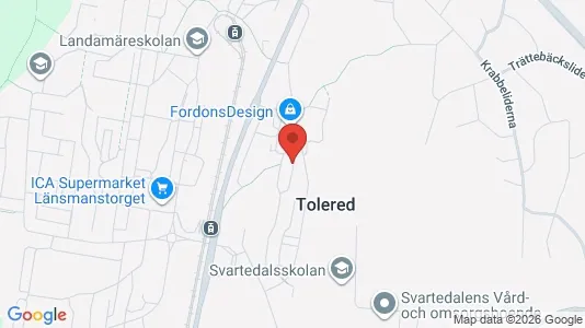 Apartments for rent i Västra hisingen - kort over placeringen