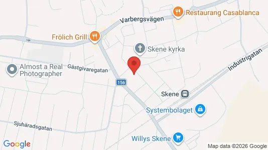 Apartments for rent i Mark - kort over placeringen