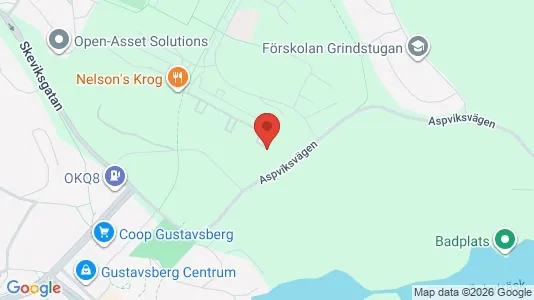 Apartments for rent i Värmdö - kort over placeringen