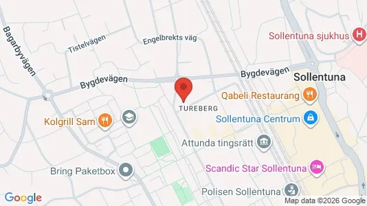 Apartments for rent i Sollentuna - kort over placeringen