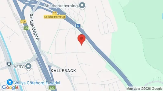 Apartments for rent i Örgryte-Härlanda - kort over placeringen