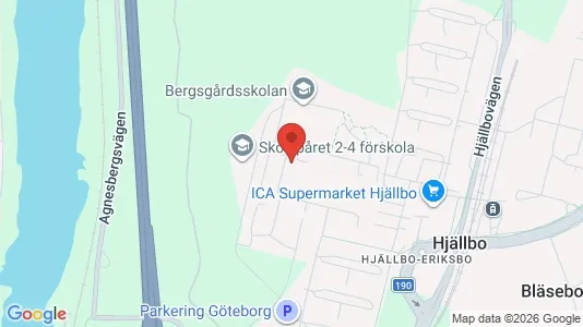 Apartments for rent i Angered - kort over placeringen