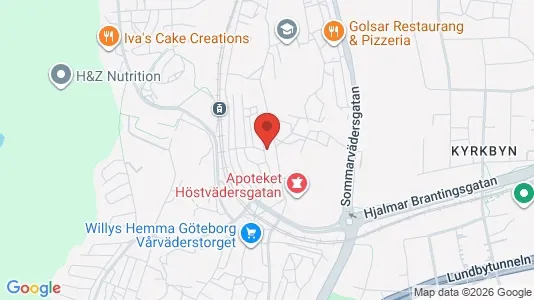 Apartments for rent i Västra hisingen - kort over placeringen